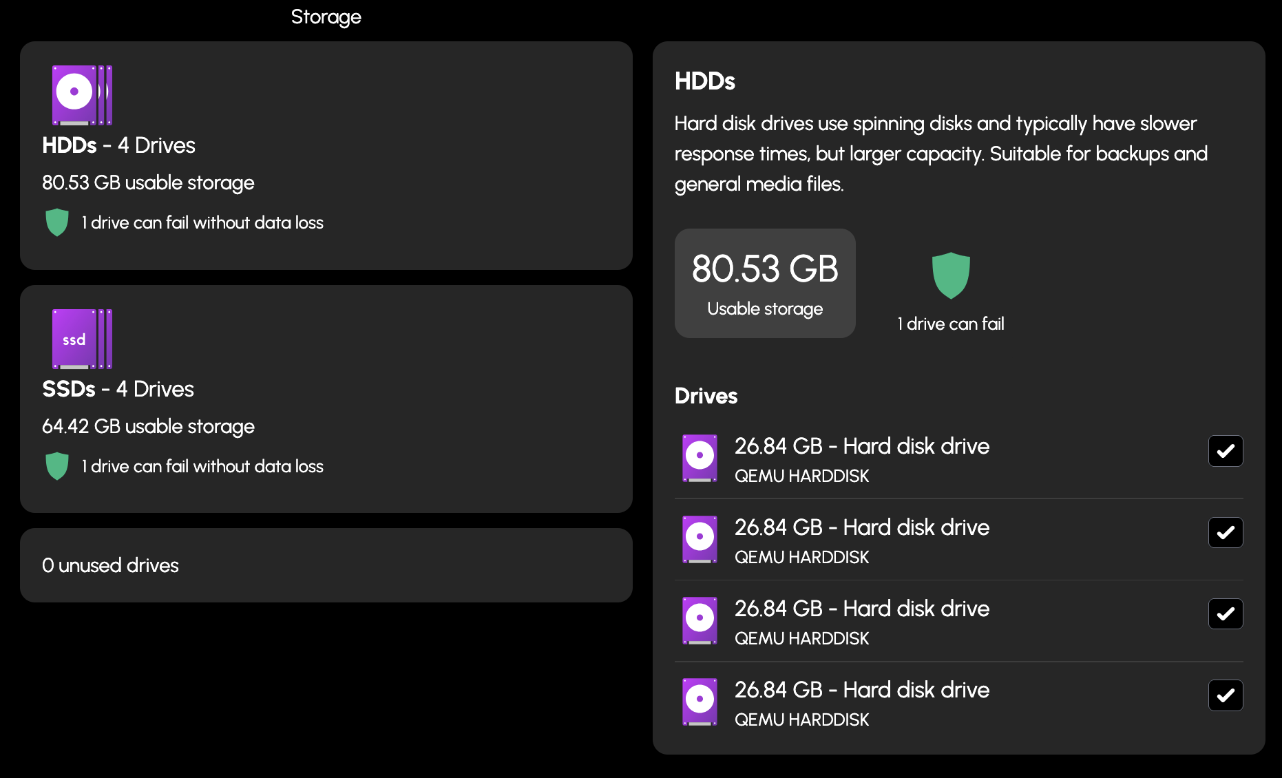 Manual Pool Configuration
